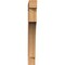 Ekena Millwork Westlake Block Smooth Bracket, Western Red Cedar, 5 1/2"W x 36"D x 48"H BKT06X36X48WTL05SWR - alternate 4